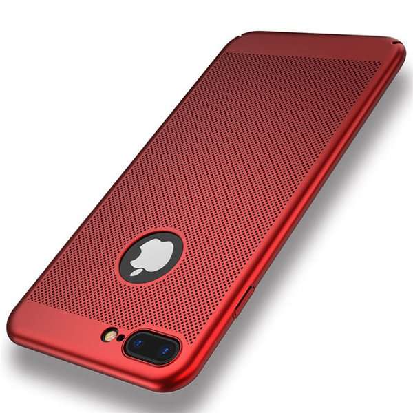 Mesh Dissipating Heat Anti Fingerprint PC Case For iPhone 7 Plus/8 Plus