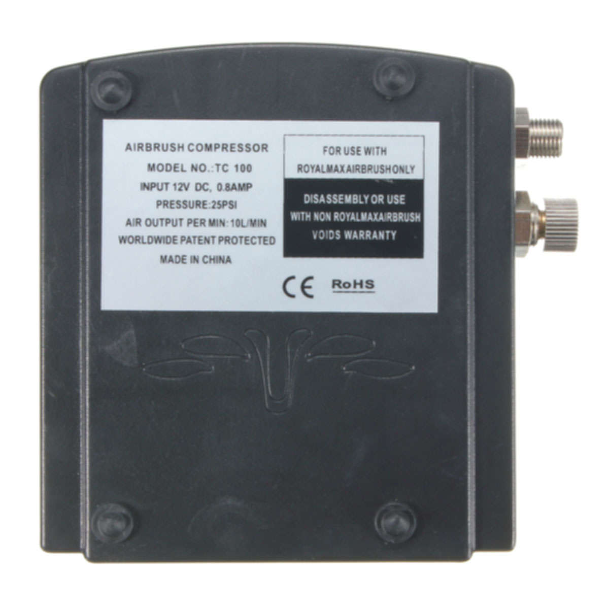 AC100-240V Precision Dual Action Airbrush Air Compressor Kit Set Craft Cake Hobby Paint