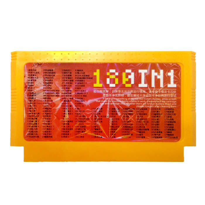 Coolboy 180 in 1 8 Bit FC NES Game Cartridge Classical Game Card