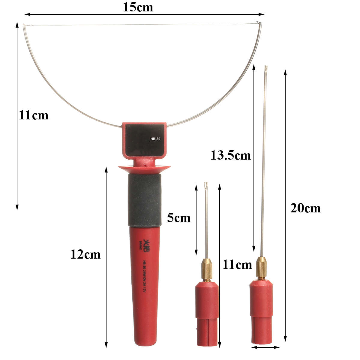 Raitool Zi-8068 Hot Wire Foam Cutter Replacement Tips Cable Styrofoam Polystyrene