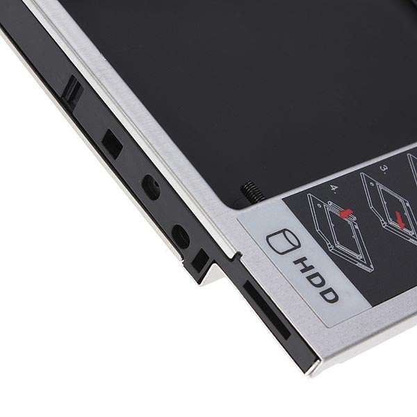 SATA to IDE 2nd HDD Hard Drive Caddy For 12.7mm Universal CD DVD-ROM