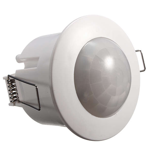 360 Degree Mini Recessed PIR Ceiling Motion Sensor Detector Switch