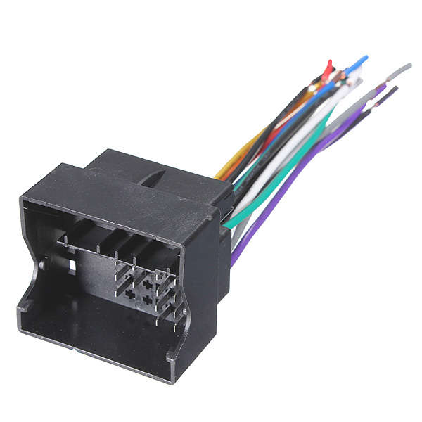 Car Stereo Radio Player Wire Harness Adapter Plug for VW Jetta Passat