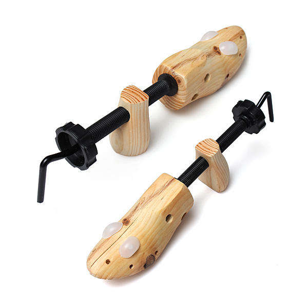 Practical Wooden Durable Adjustable Two Way Shoes Stretcher