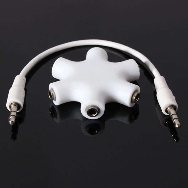Headphone Audio Splitter Cable 3.5mm Audio Splitter Sound