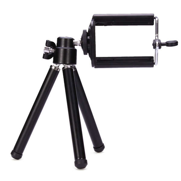 360 Rotation Tripod Bracket Mount Holder Stand For Camera Cellphone