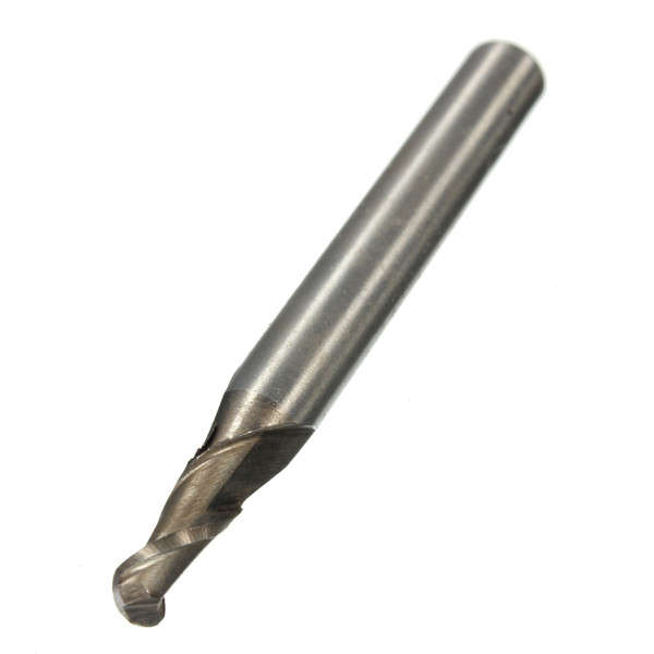 Radius 2mm 2 Flute Ball Nose End Mill CNC Router Bit R2x6x11x55