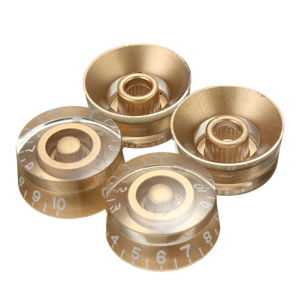 Gold Speed Control Knobs Set Volume Tone For Gibson Les Paul Electric Guitar