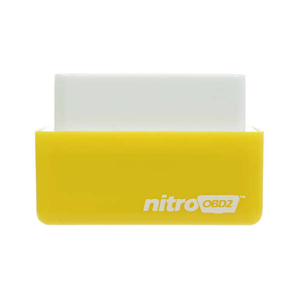 Nitro OBD2 Benzine Yellow Economy Chip Tuning Box Power Fuel Optimization Device