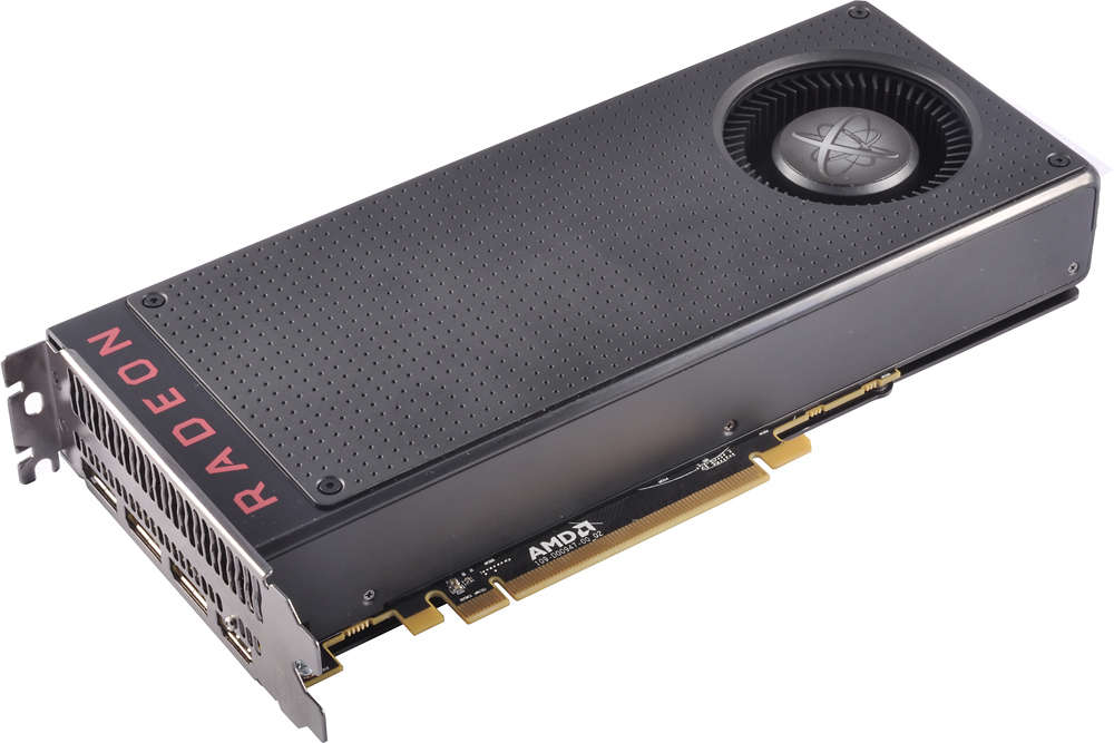 Xfx - Custom Backplate Xxx Oc Radeon Rx 480 8gb Ddr5 Pci Express 3.0 Graphics Ca