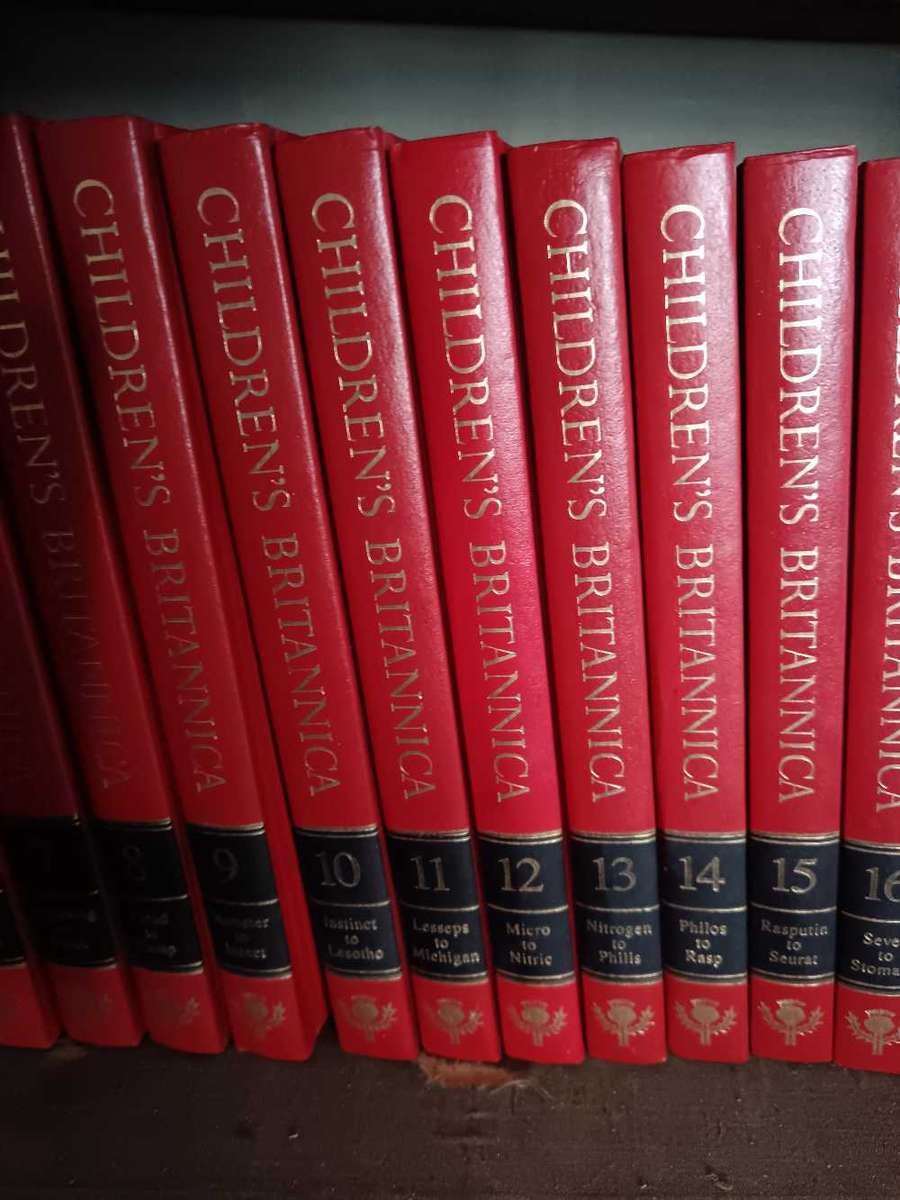 Set of Children's Britannica Encyclopedia Volume 1 to 20