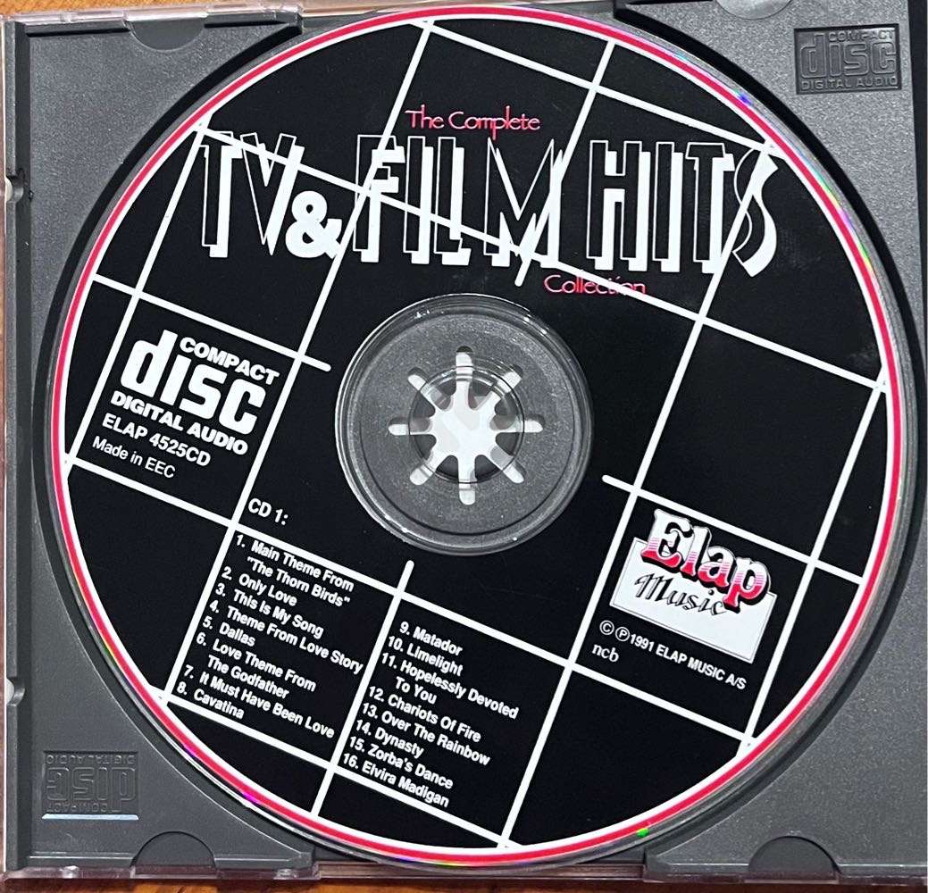 (2CD) TV & Film hits (1991, EEC) 4525CD