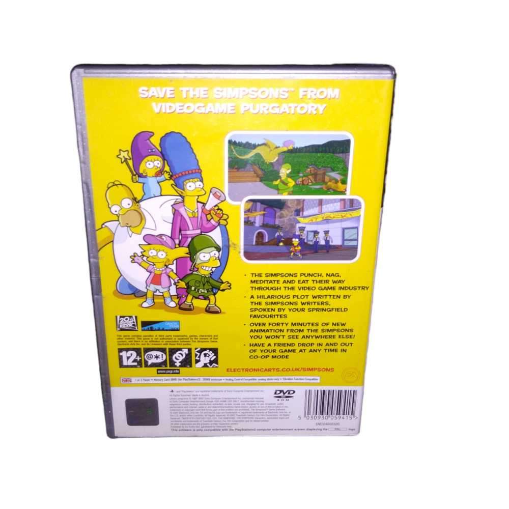 PS2 The Simpsons Game