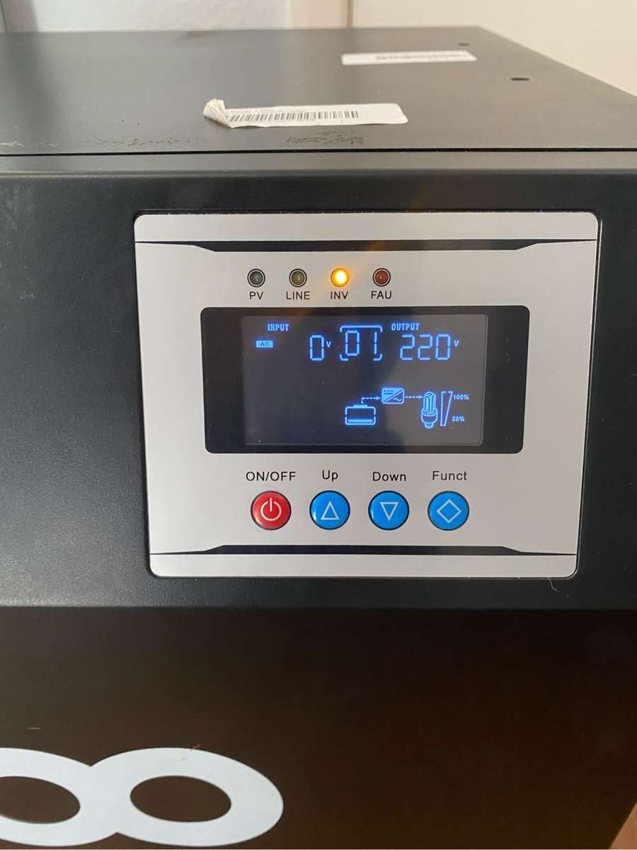 Kool Energy 1.5KW/24 Volt Trolley Inverter/Solar with 2 X 100AH batteries