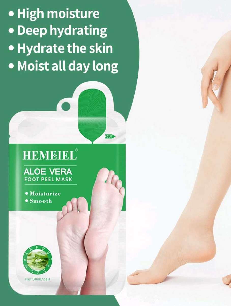 Foot PEEL MASK aloe vera Scent