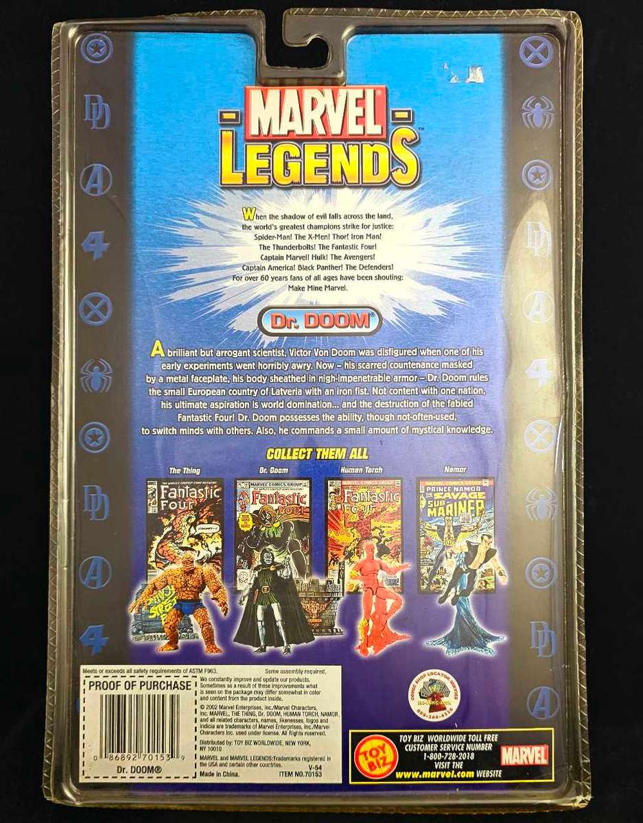 ToyBiz Marvel Legends Dr Doom (Doombot Veriant)