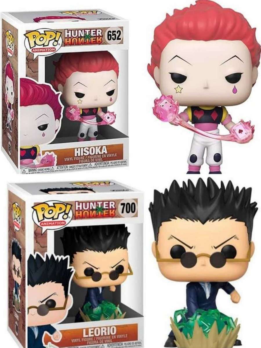 Hunter x hunter funko pop bundle, Hisoka & Leorio