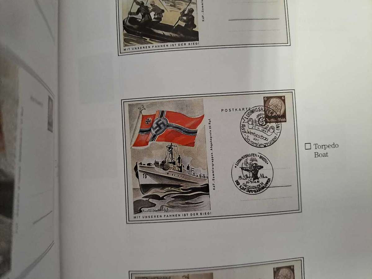 POSTCARDS OF HITLER`S GERMANY.  3 VOLUMES