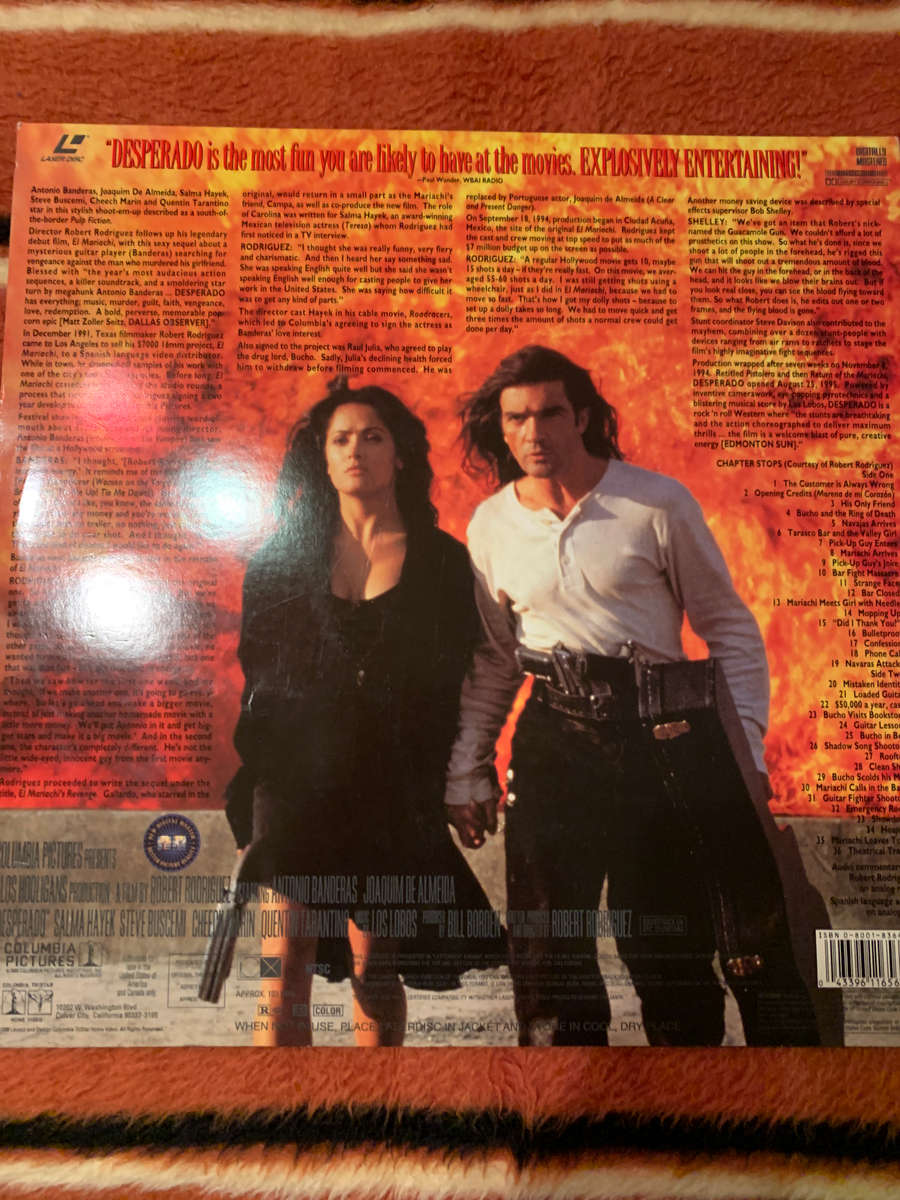 Laserdisc Desperado movie