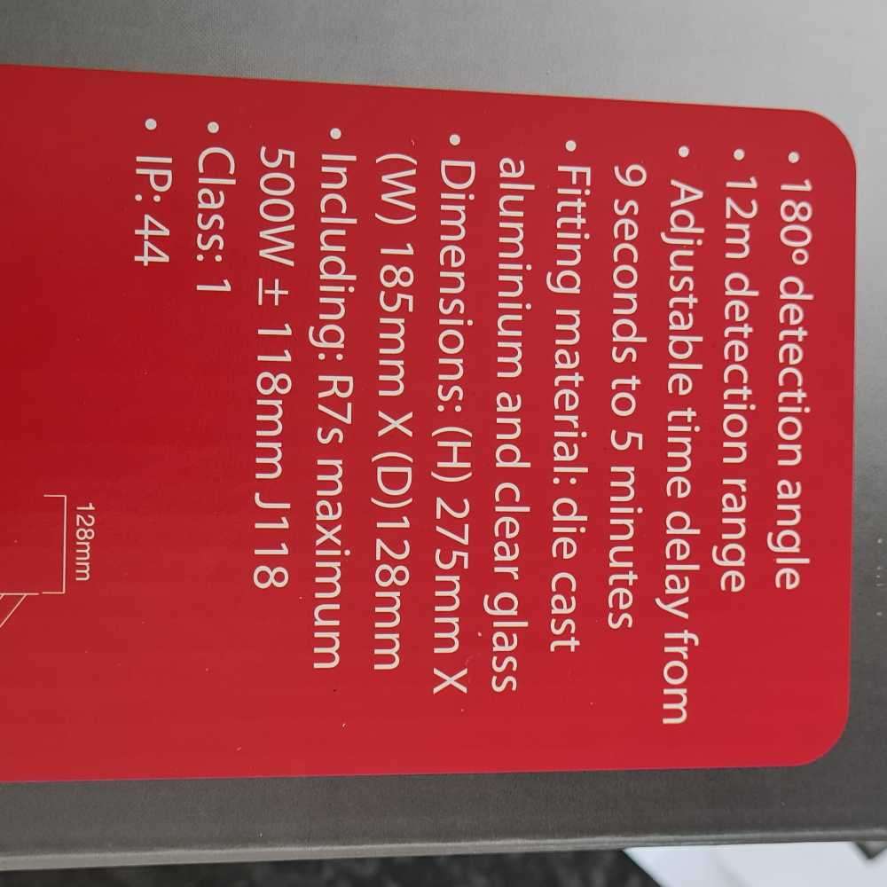 Super bright 500w motion sensor security sport light