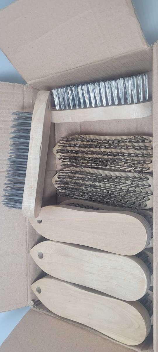 Pointed-End Wire Brushes (Bid Per Piece To Take 2x OR More)