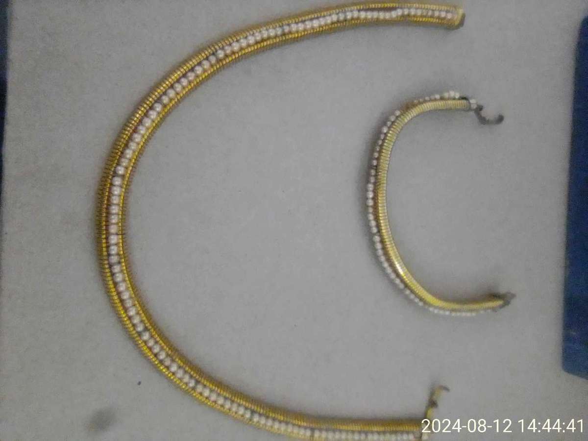 Vintage Richelieu Neck and Arm Bracelet.