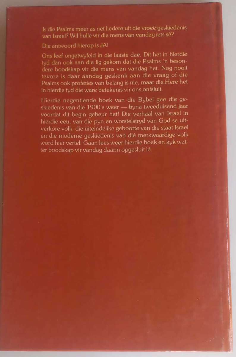 Profetiese Psalms deur Bennie Kleynhans