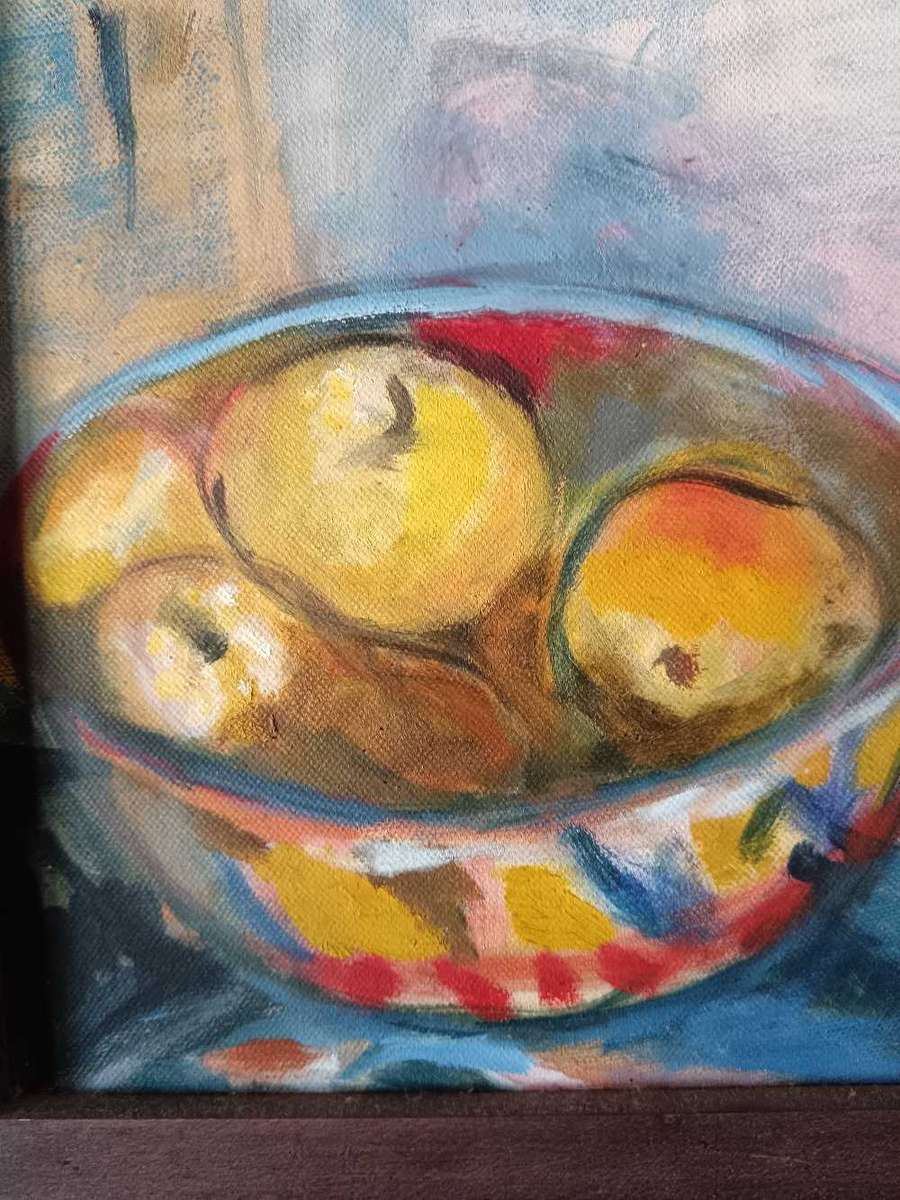 Mollie Striebel Still Life Bowl of Appels