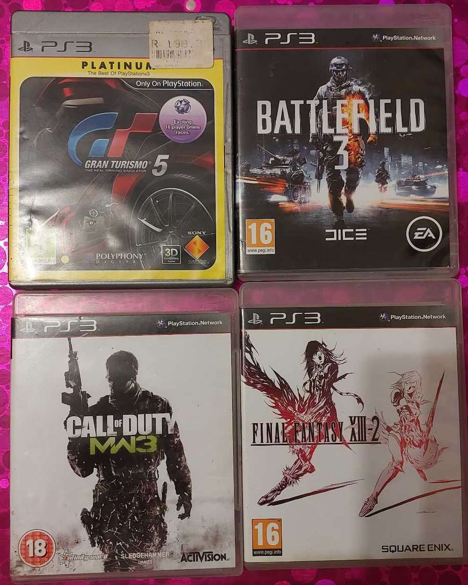 x4 PS3 Games Bundle