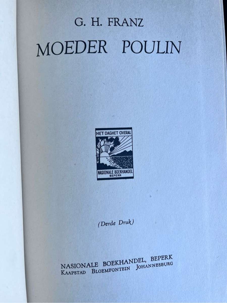 Moeder Poulin - autographed by GH Franz
