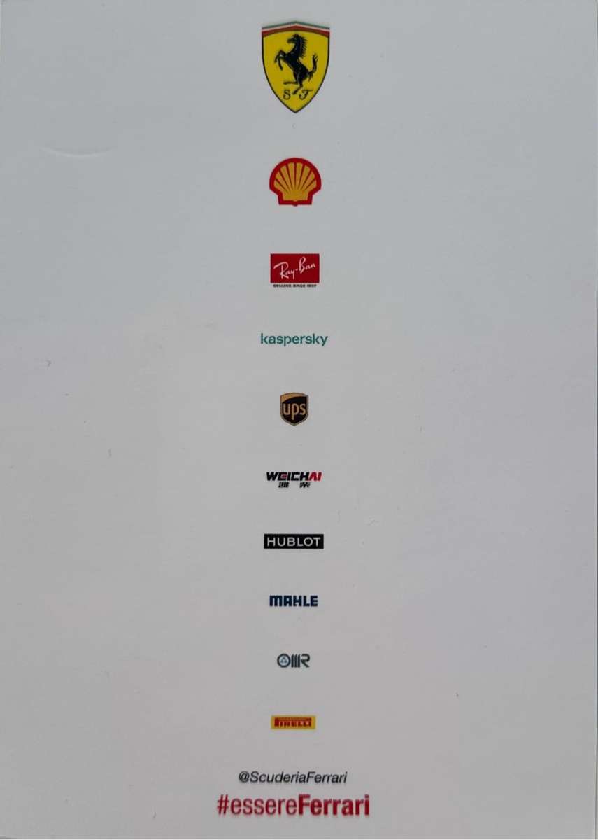 SEBASTIAN VETTEL -  AUTHENTIC AUTOGRAPH - 100% ORIGINAL