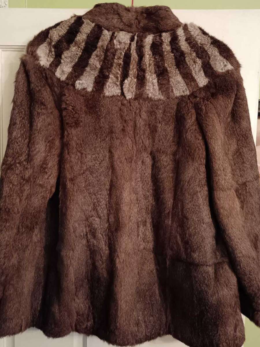 Vintage Mink 2 Tone Fur Jacket Made in Germany - Relisted Due to Non payment