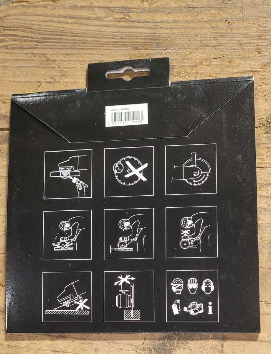 Samedia Segmented Industrial Multipurpose SOLID MSS Diamond Blade 230x22x23mm (BID PER PIECE)