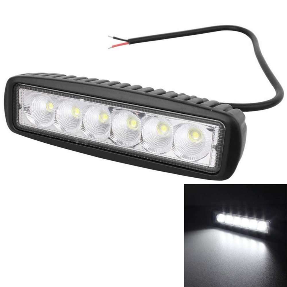 12v 6 LED`s 14cm Reverse Work Spot Bar Light for Vehicles Boats Ships