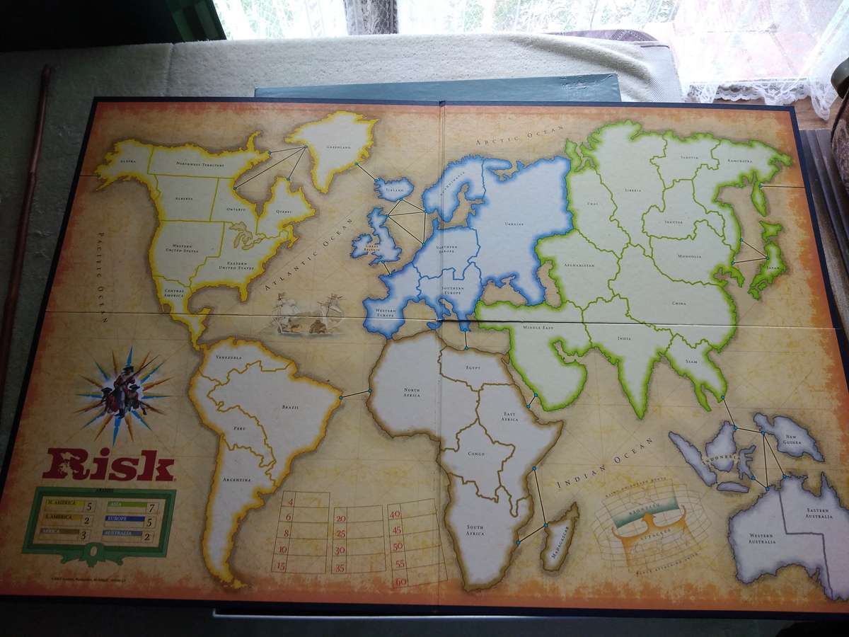 Risk board game