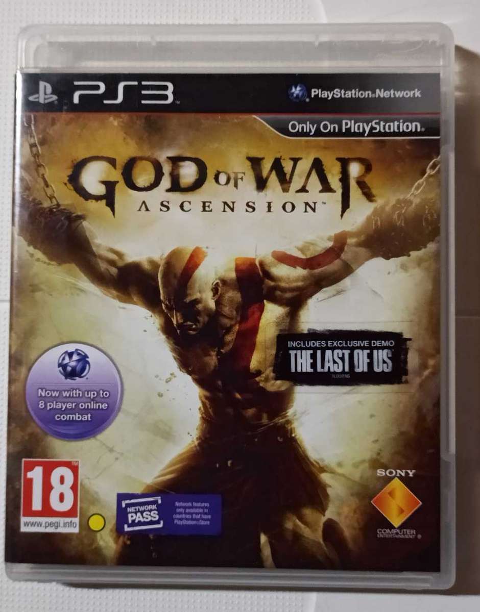 God Of War Ascension PS3 Game IN STOCK (SWADOCOP )