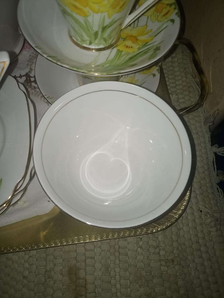 Royal standard Teaset daffodils