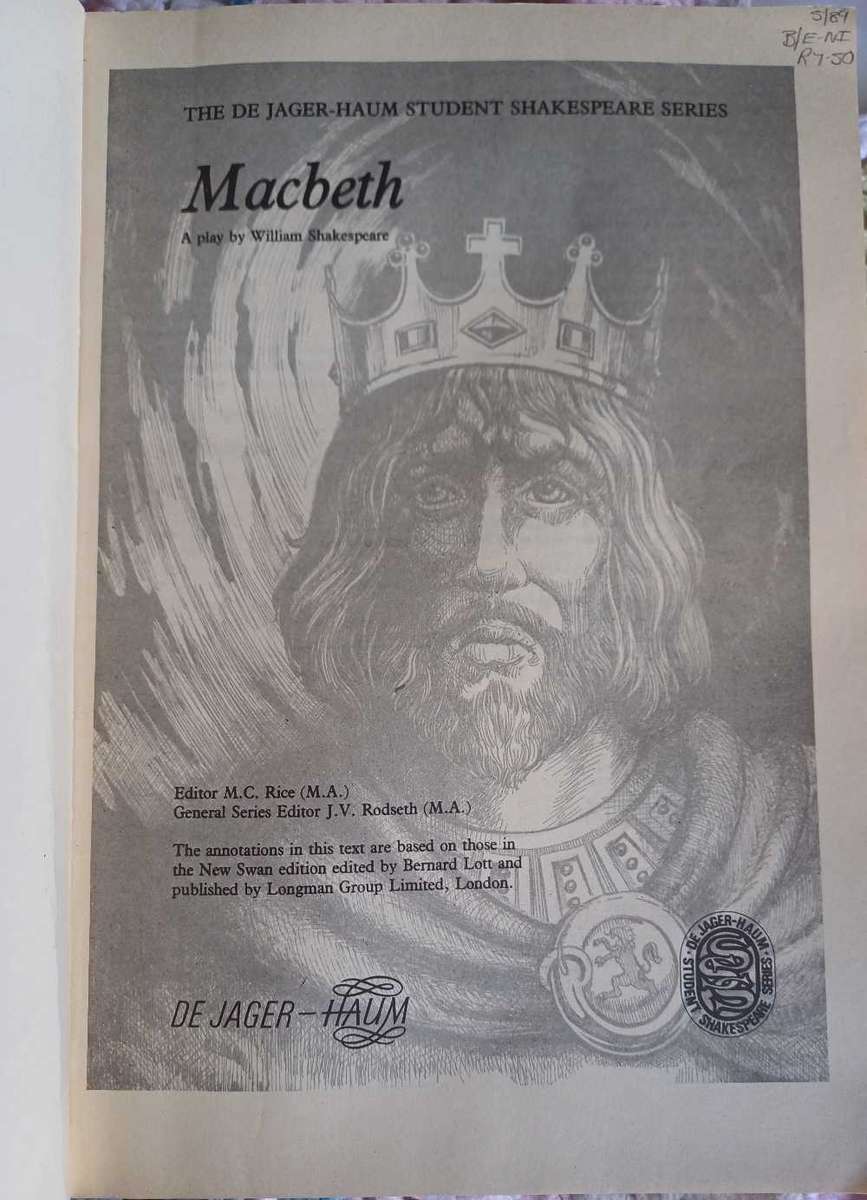 Macbeth by William Shakespeare