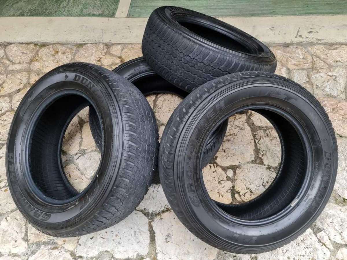 265/60/18 Dunlop Gtandrak AT used tyes