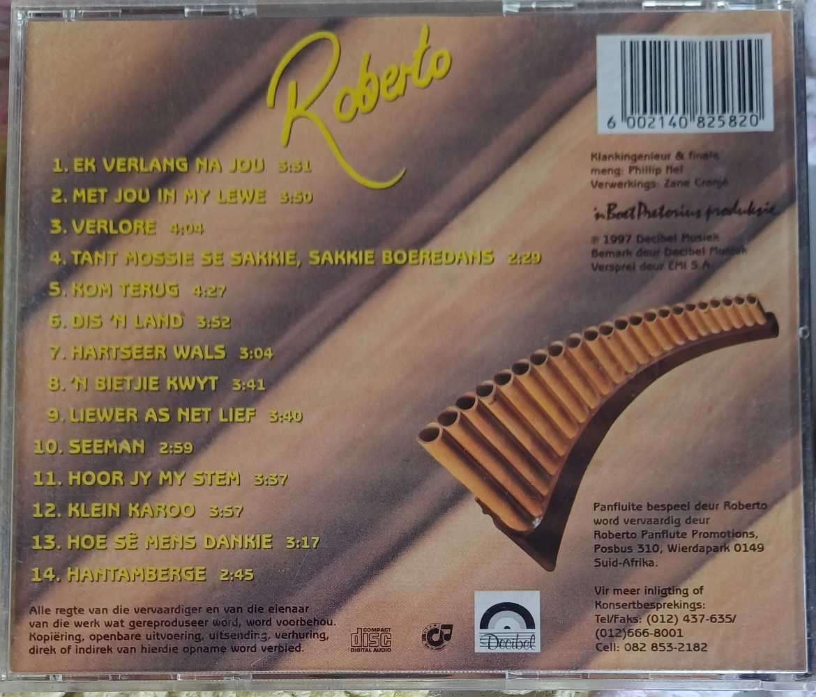 Roberto - Ek verlang...na ons eie musiek cd