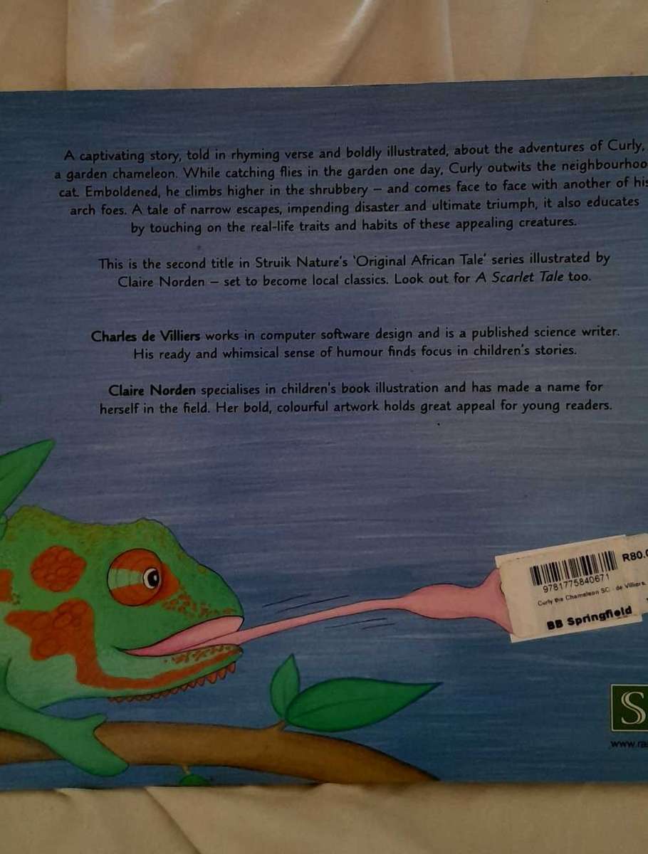 Curly the Chameleon-Charles de Villiers&Claire Norden