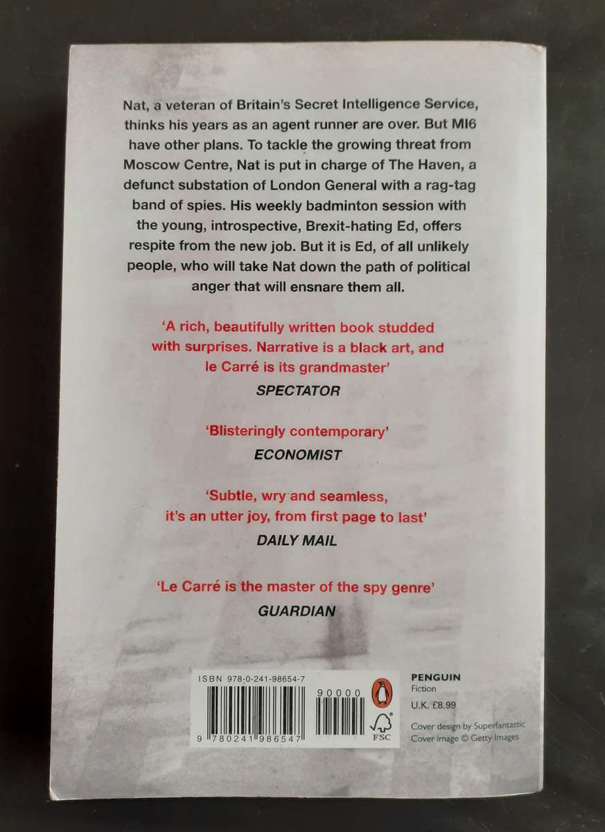 Agent Running in the Field by John lecarre`