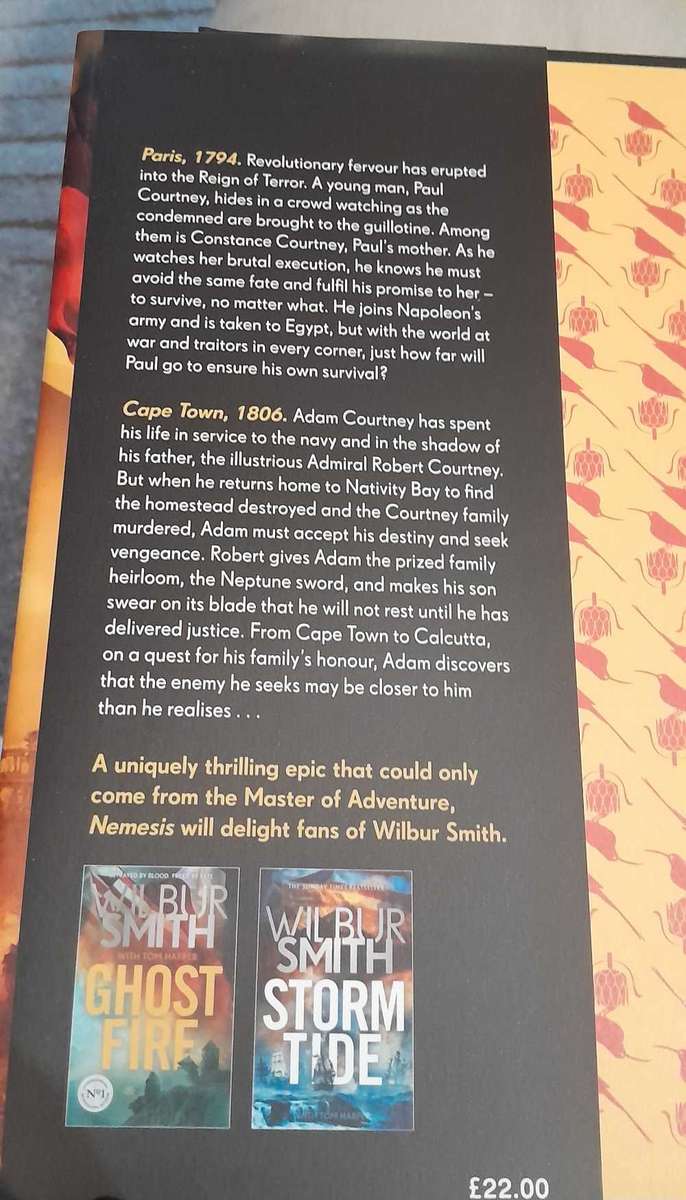 Nemesis-Wilbur Smith(Hard Cover)