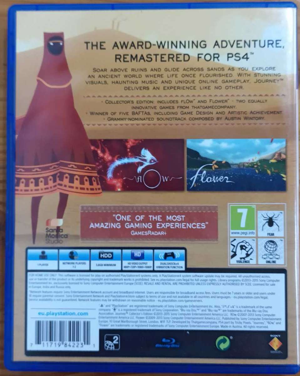 Journey Collector's Edition for Ps4