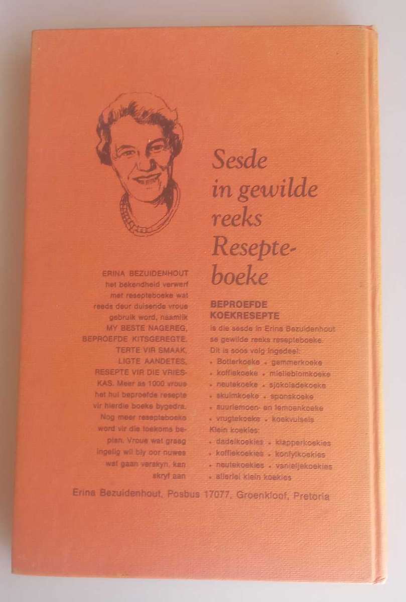 Beproefde koekresepte deur Erina Bezuidenhout