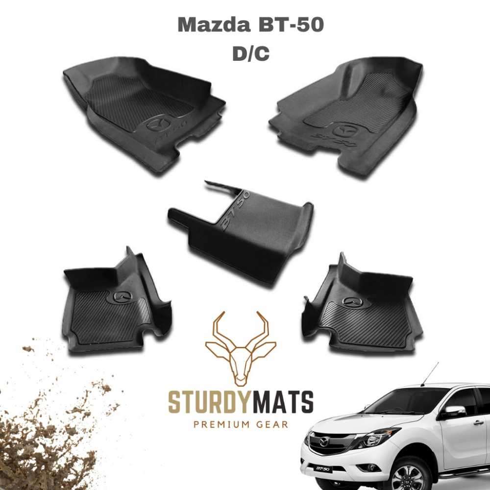 Mazda BT-50 Double Cab Heavy duty Moulded Rubber Mats