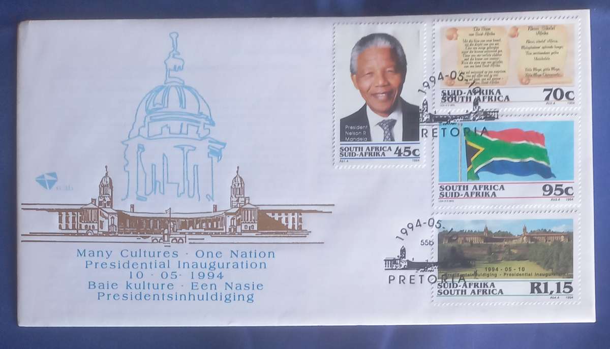 First day envelope - Presidential inauguration 1994