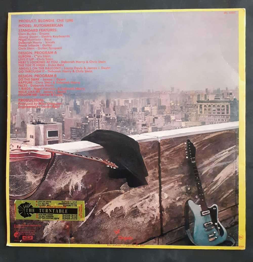 Blondie - AutoAmerican LP Vinyl Record