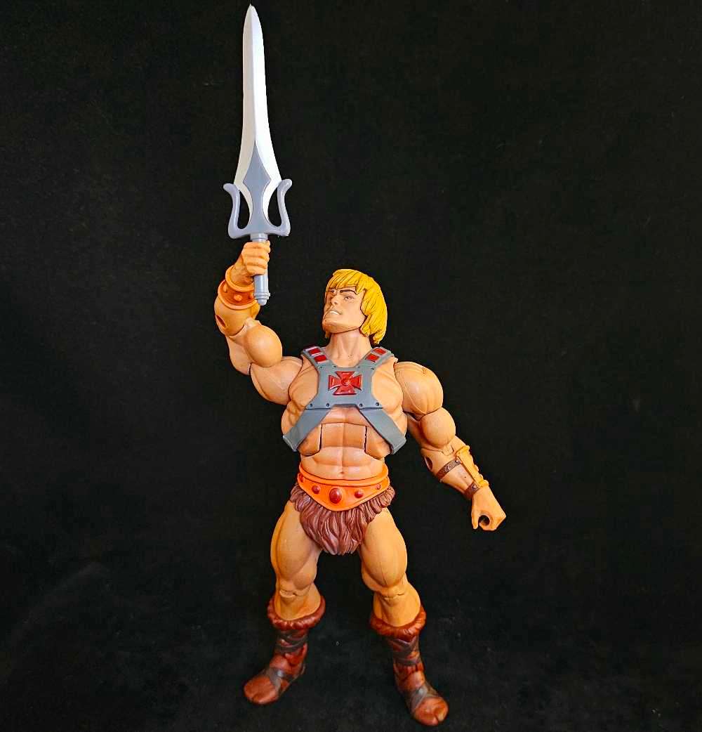 MATTEL Masters of the Universe Classics He-Man and Battle Cat (MOTUC)