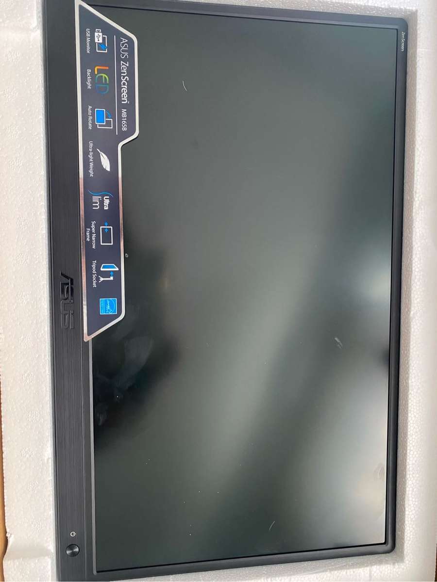 ASUS ZenScreen MB165B 15.6-inch HD Portable USB Powered Monitor